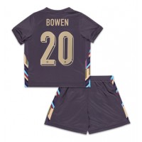 Camiseta Inglaterra Jarrod Bowen #20 Visitante Equipación para niños Eurocopa 2024 manga corta (+ pantalones cortos)